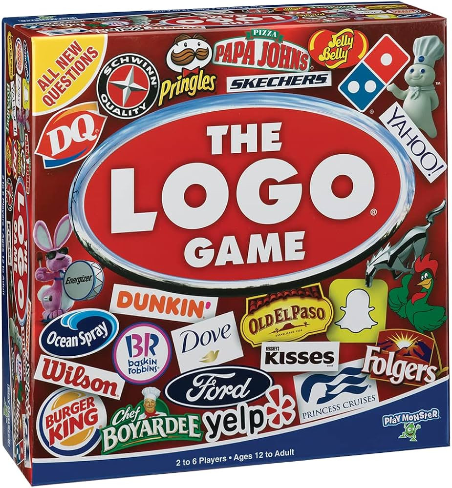 The Logo Game - The Game of Things You Know and Love! - Fun Party Game - Ages 12+ - 2-6 Players | Amazon (US)