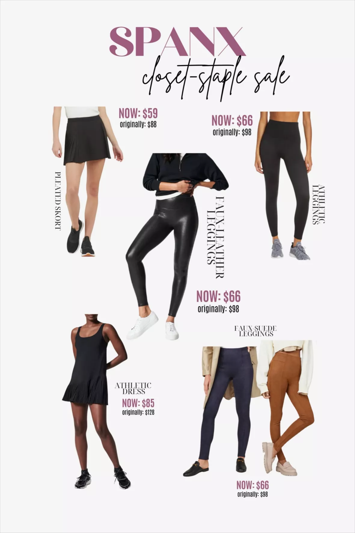 Spanx Faux Leather Leggings Black – Sunshine Girls Boutique