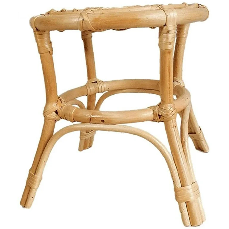 Rattan Stand Natural Woven Flower Stand Plant Pot Holder For Gardening Home Decor | Walmart (US)