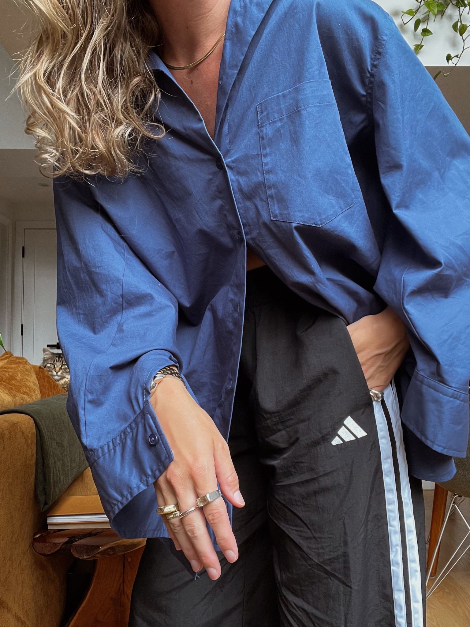 M top (Zara)
S bottoms