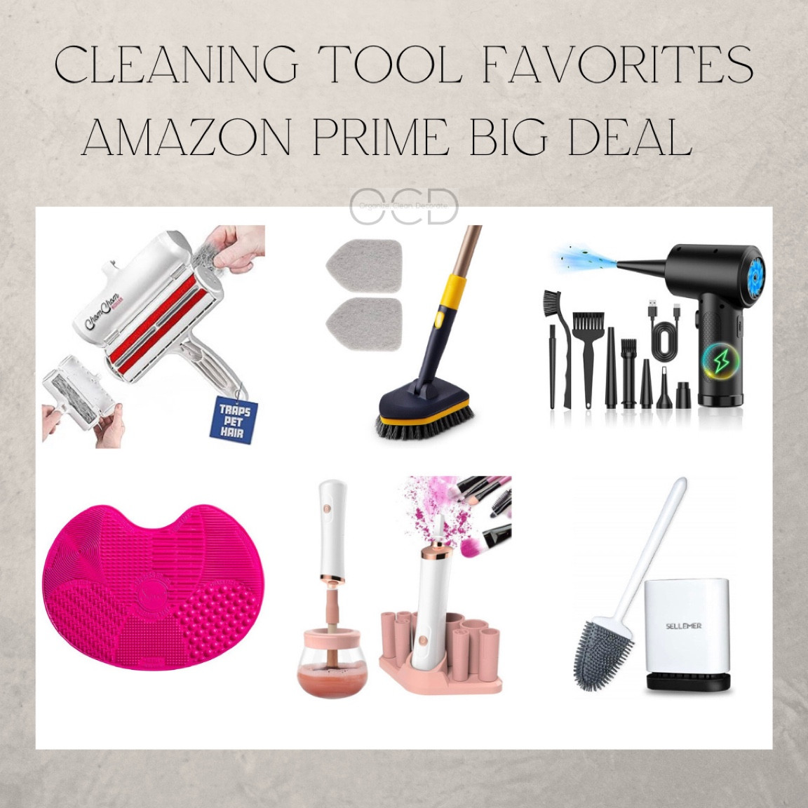 Amazon prime big deal sale cleaning tools favorites I own and love best scrub brush with long handle pet fur furniture cleaning tool Chom Chom roller toilet brush makeup brush cleaner cleaning tool compressed air duster 

#LTKhome #LTKsalealert #LTKxPrime