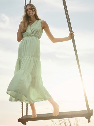 Organic Cotton-TENCEL™ Maxi Dress | Banana Republic (US)