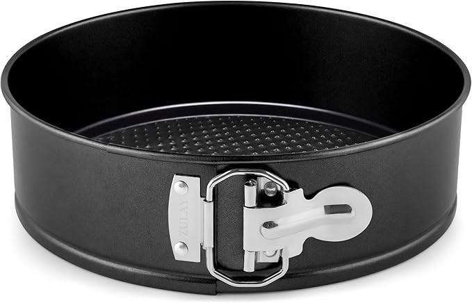 Zulay Premium Springform Pan 9 Inch Nonstick - Cheesecake Pan With Removable Bottom - No Need For... | Amazon (US)