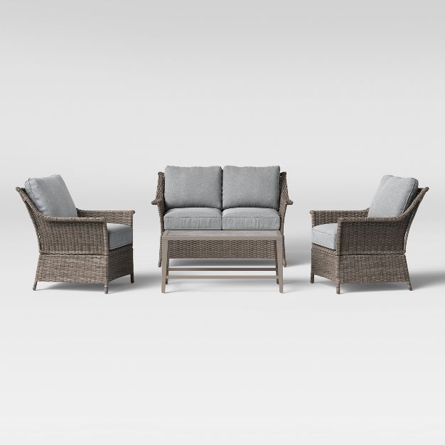 Foxborough 4pc Patio Conversation Set - Threshold™ | Target