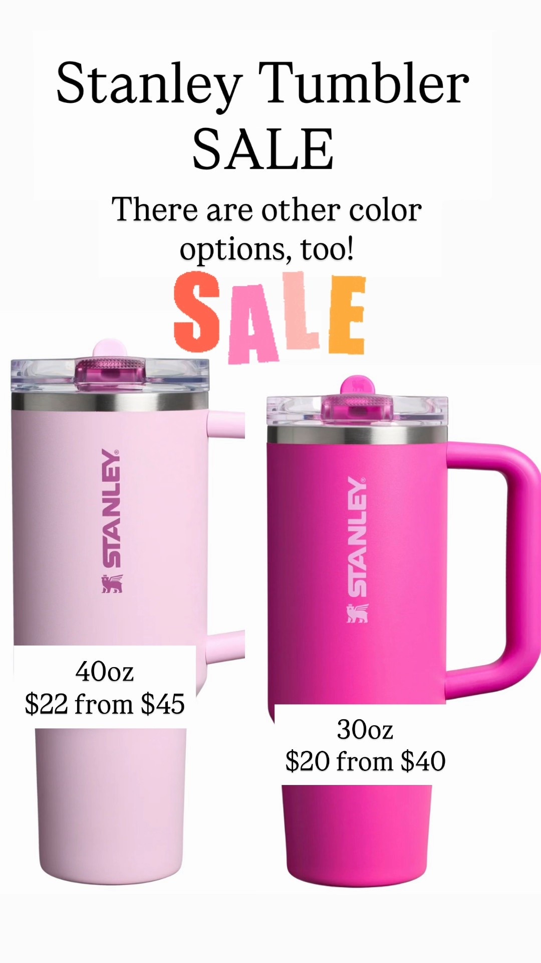 Stanley SALE right now!! Stock up while you can!! I bought one for Valentine’s Day for my daughter! 

#LTKSaleAlert