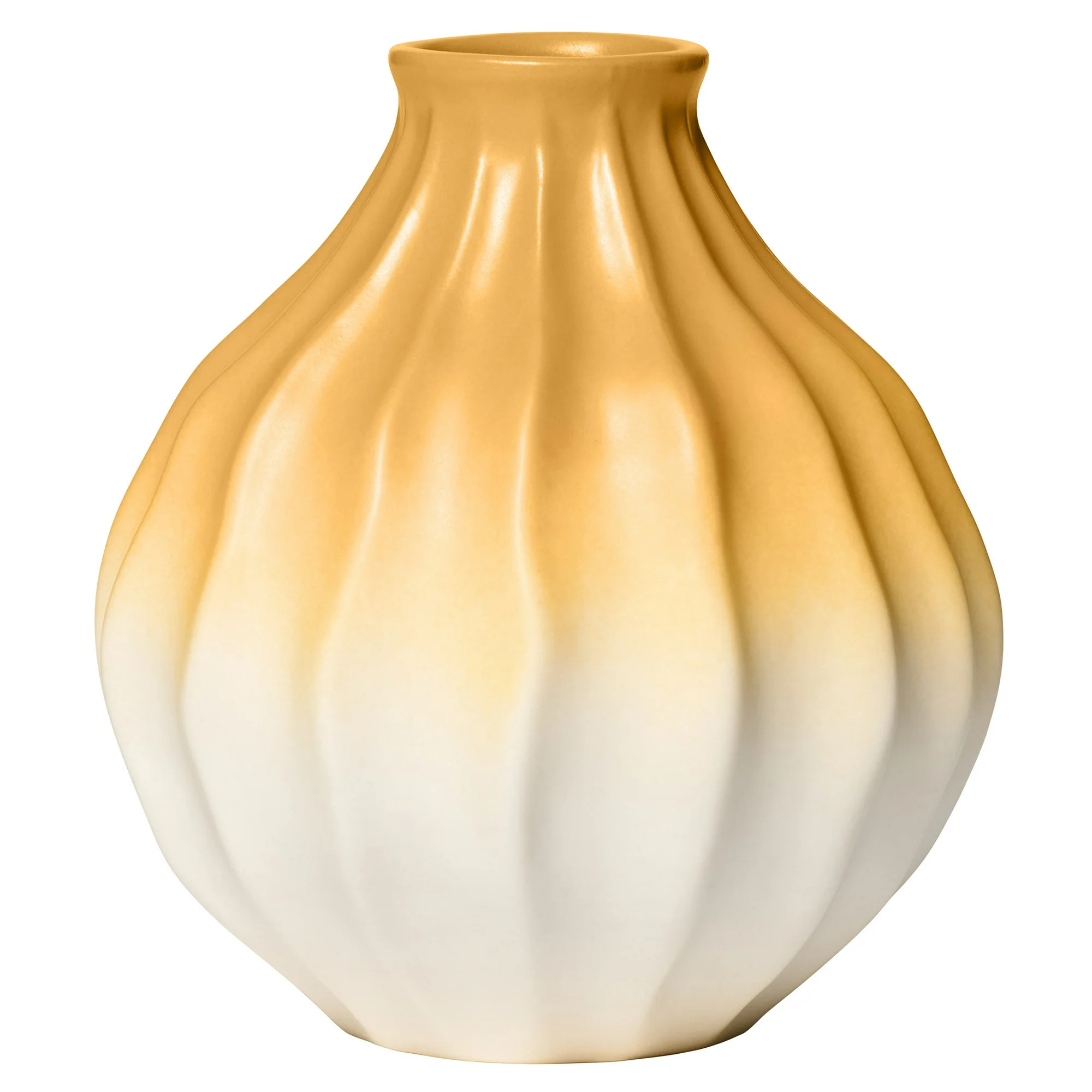 Temi Coker for Walmart Ceramic Decorative Vase, Yellow | Walmart (US)