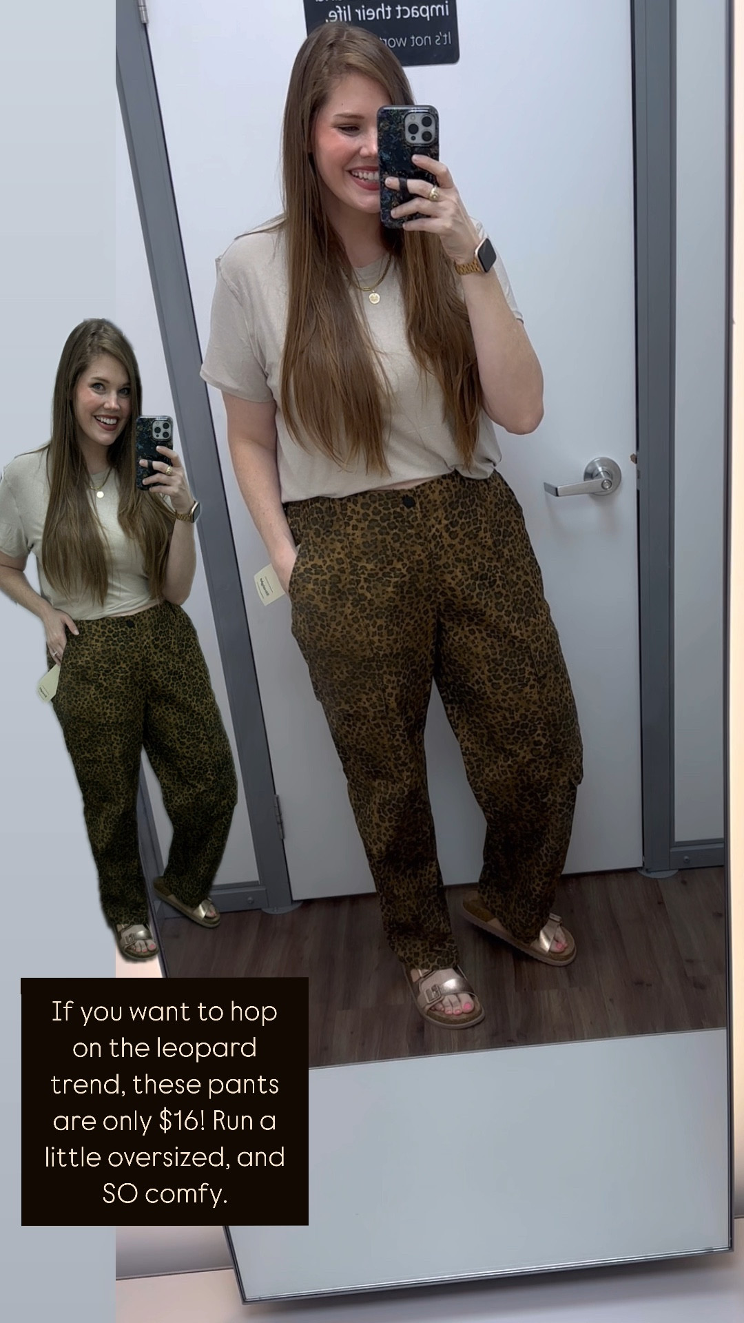 Leopard Jeans are trending right now, and these leopard cargos at Walmart are only $16.98! They run slightly oversized, and they’re so comfortable. I’m in my true size large, but I’d size down if you’re between sizes. XS-3X available! ………… leopard cargos leopard pants leopard jeans leopard dress leopard outfit leopard dress free people dupe free people barrel jeans dupe free people leopard dupe cheetah pants cheetah cargos fall looks fall outfit ideas fall outfits pants under $20 cargos under $20 jeans under $20 back to school shopping back to school outfit college outfit game day outfit casual outfit casual pants teacher pants teacher outfit Walmart finds Walmart pants Walmart new arrival  midsize fashion midsize outfit size 12 pants size 14 pants 

#LTKPlusSize #LTKMidsize #LTKStyleTip
