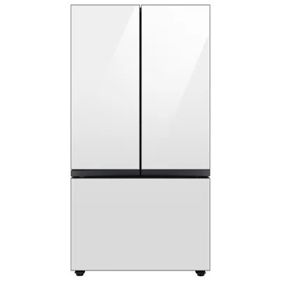 Samsung Bespoke 30 cu. ft. 3-door Refrigerator with Beverage Center and Custom Panels Included | Wayfair North America