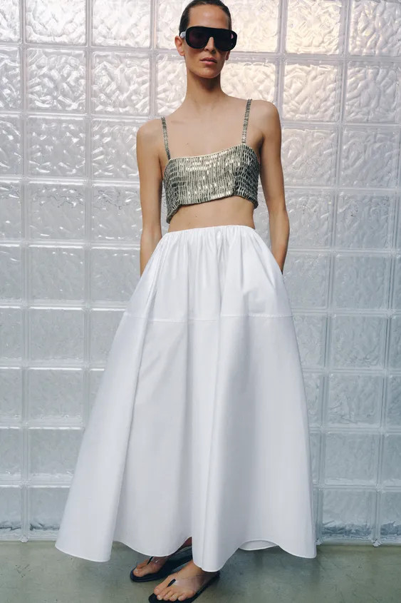 ZW COLLECTION VOLUMINOUS SKIRT | Zara FR