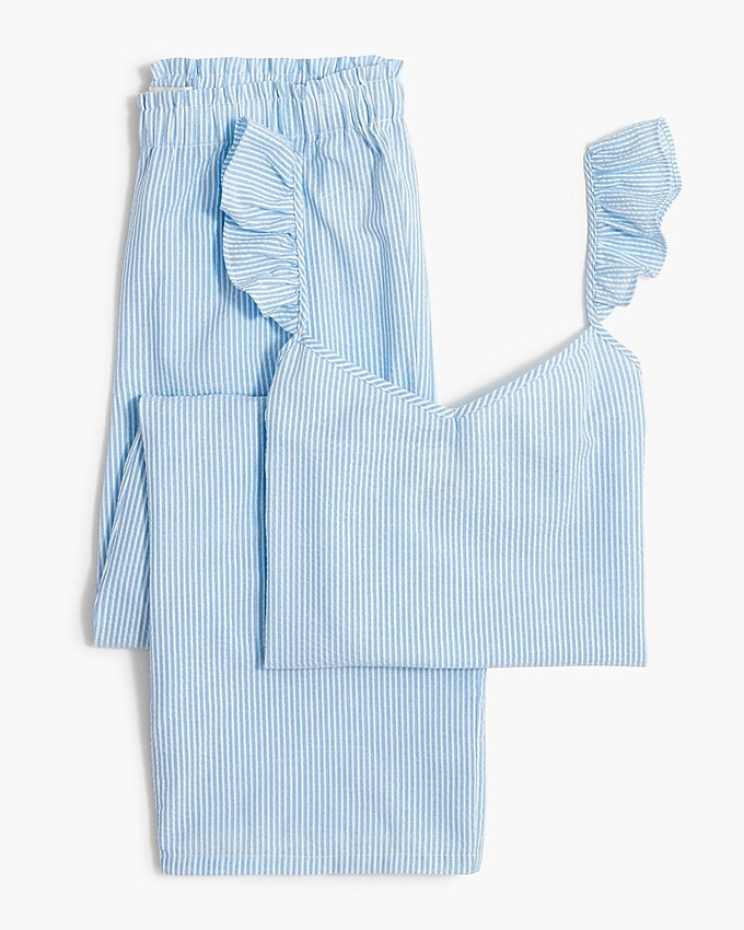 Seersucker pajama set | J.Crew Factory