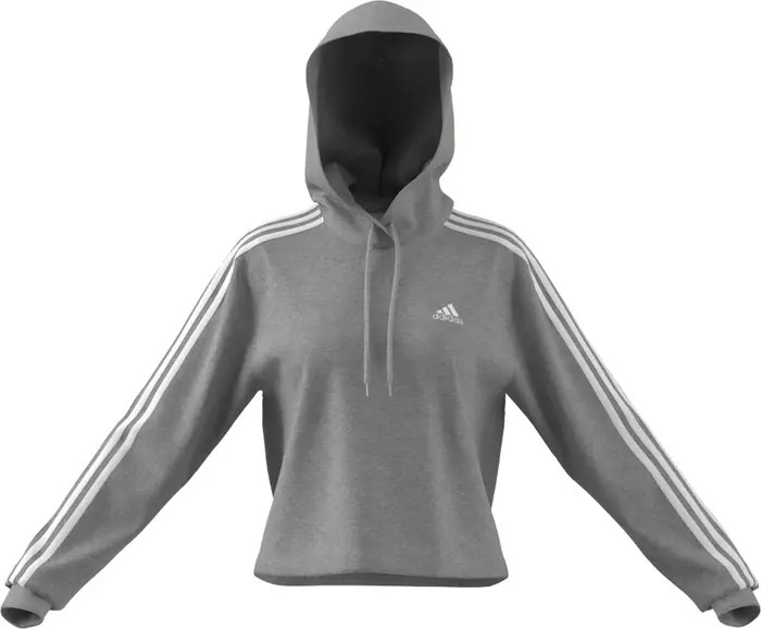 Essentials Cropped Hoody Sweatshirt | Nordstrom Rack