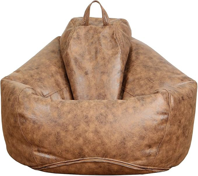 HUMMSE Bean Bag Chair Cover【with Inner Cover】 (No Filler) Plush Toys Storage XXXL(47 x 39) In... | Amazon (US)