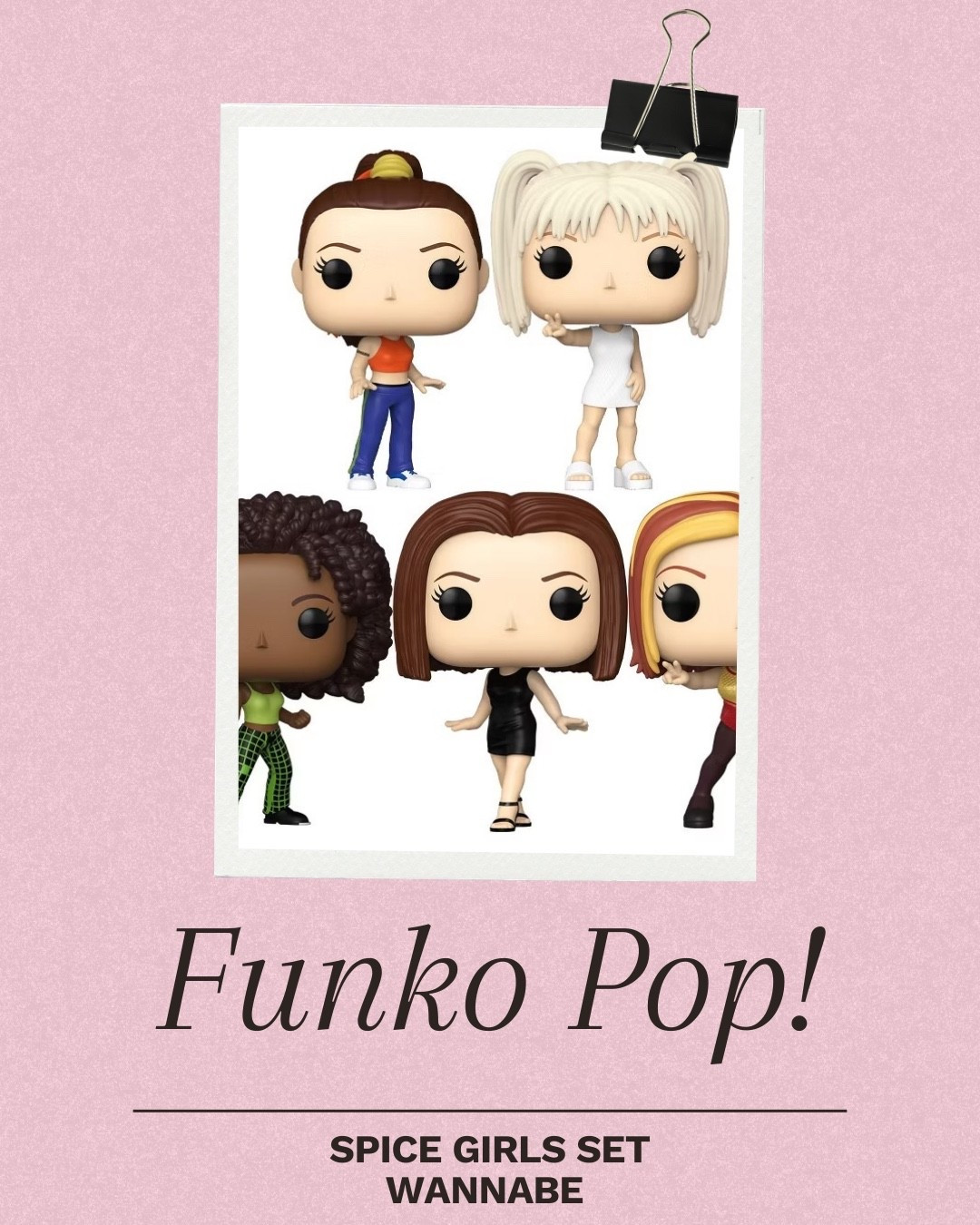 ✨ Spice up your collection with these Funko Pop! Spice Girls figures! Featuring the iconic girl group from the hit song Wannabe, these collectible vinyl figures are perfect for ’90s nostalgia lovers, pop music fans, Funko Pop collectors, and unique gift shopping. Display them on a bookshelf, desk, or collector shelf for the ultimate throwback. A must-have for anyone who loves retro toys, music memorabilia, and iconic girl power. 🎤💖

#LTKFinds #FunkoPop #SpiceGirls #Wannabe #90sToys #90sNostalgia #PopCulture #Collector #GiftIdeas #MusicMemorabilia

#LTKSaleAlert #LTKmomlife #LTKKids