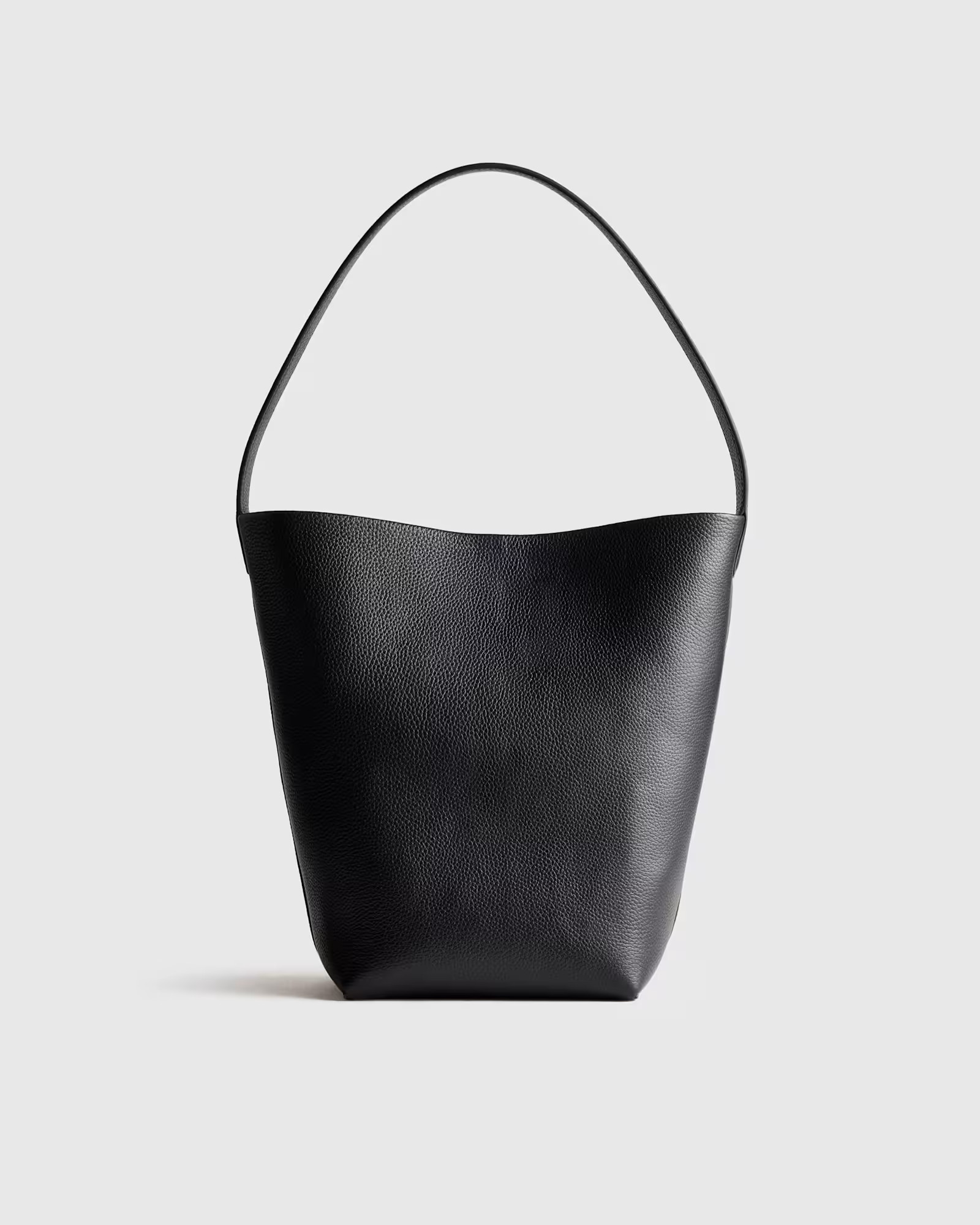 Italian Leather Soft Bucket Shoulder Bag | Quince