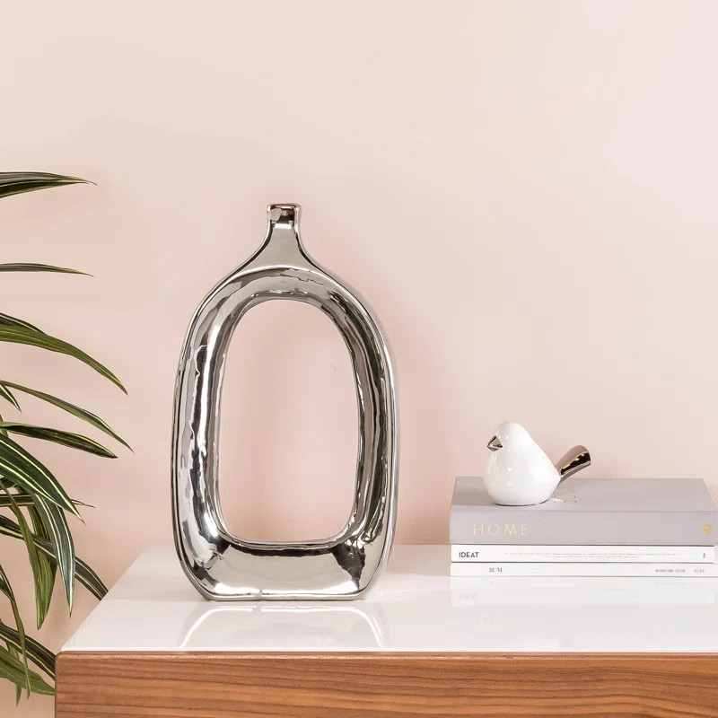 Keiko 15.75" Indoor/Outdoor Ceramic Table Vase | Wayfair Professional