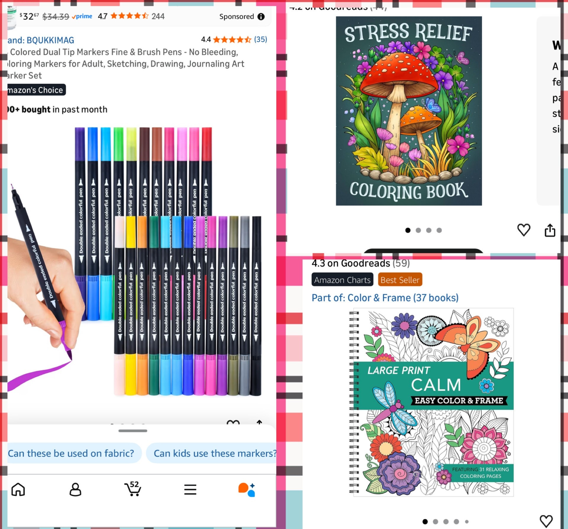 Sometimes putting down the screens and doing some coloring can do a mind good!

#LTKOver40 #LTKmomlife #LTKselfcare