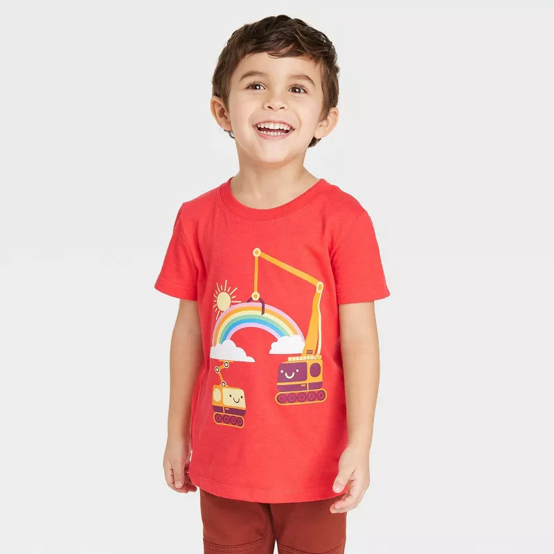 Toddler Boys' Short Sleeve Graphic T-Shirt - Cat & Jack™ | Target