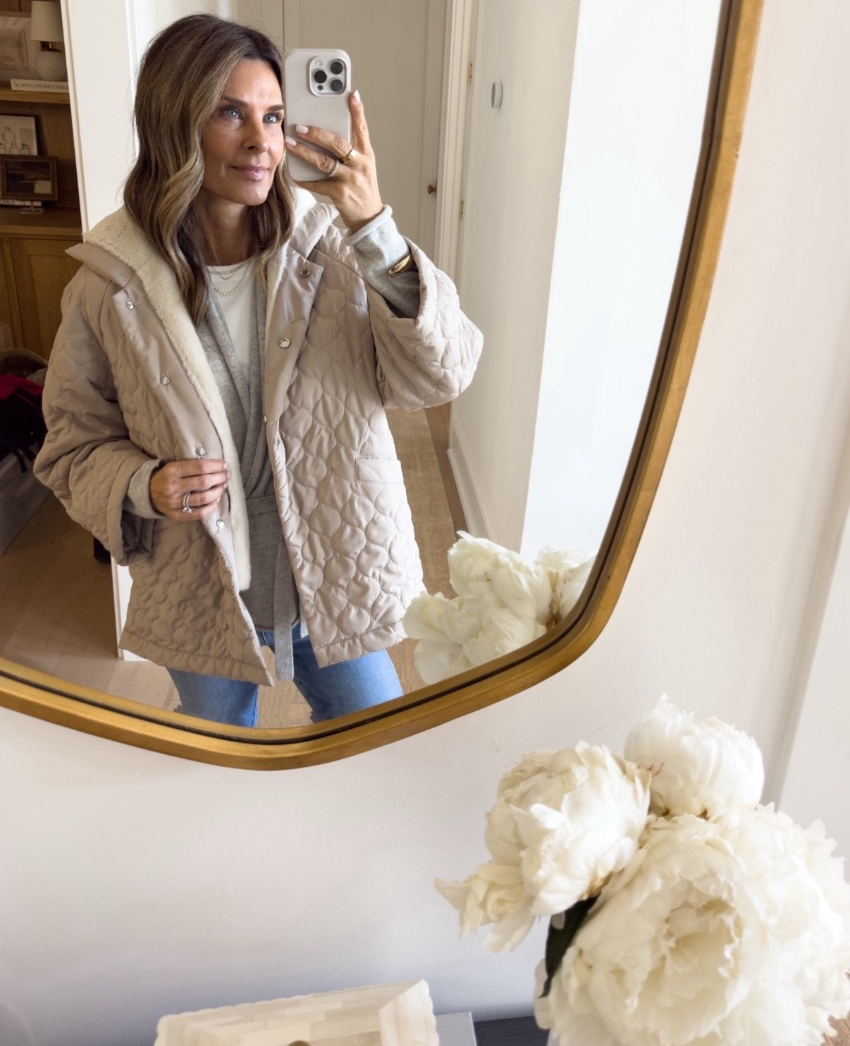 Car coat with removable fur lining from Alice Walk, Very soft cozy fabric ! Wearing Small 

#LTKHoliday #LTKOver40 #LTKGiftGuide