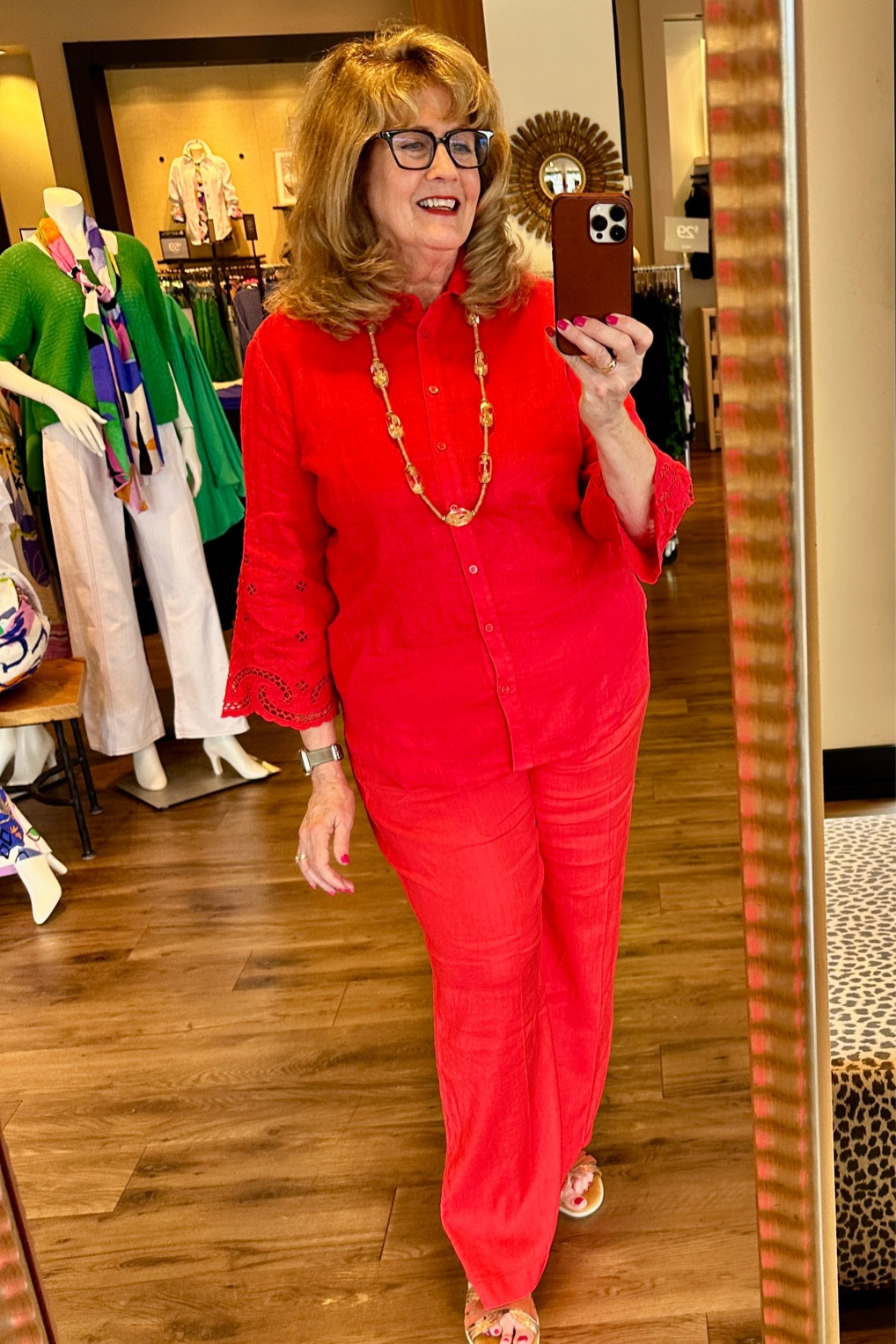 I love this linen summer outfit. Elegant and comfy! 

#LTKMidsize #LTKOver40 #LTKSeasonal