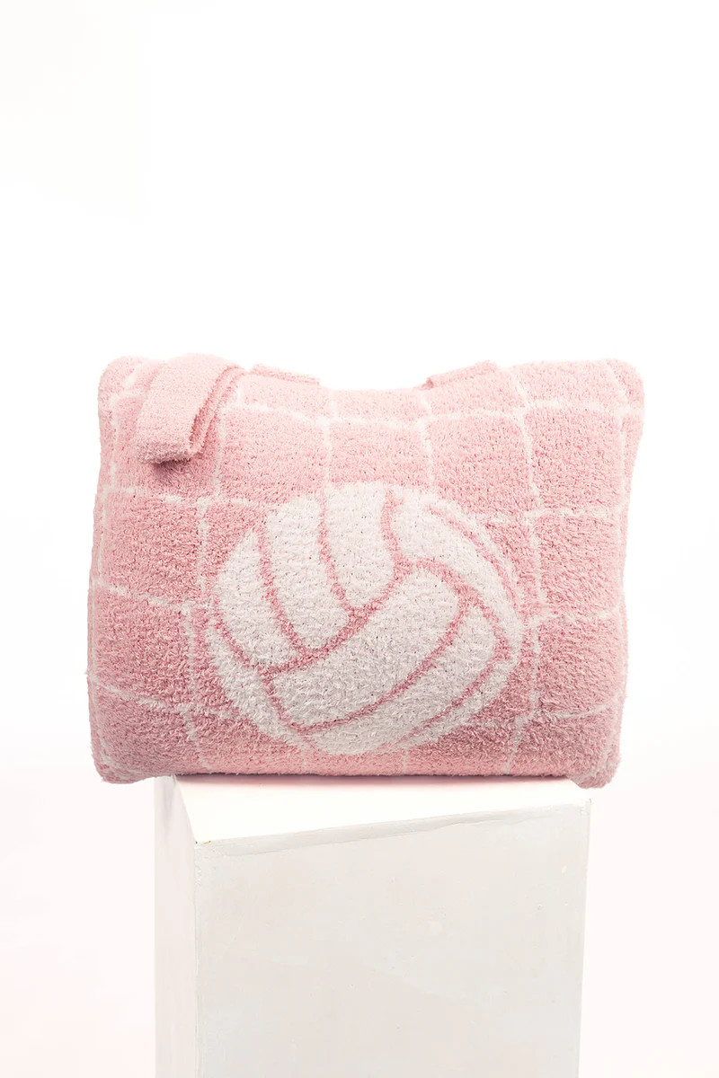 Volleyball Backpack/Wristlet Quillow (50*60) | Shop Staykation
