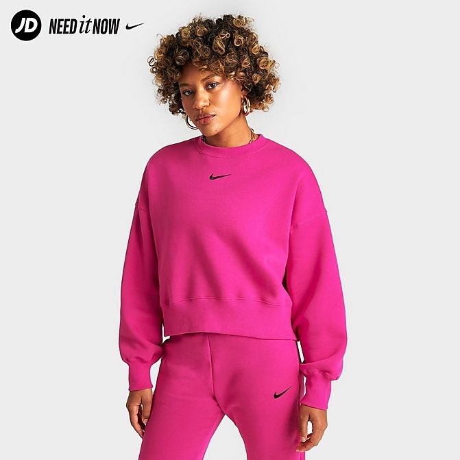 Women's Nike Sportswear Phoenix Fleece Oversized Crewneck Sweatshirt | JD Sports (US)