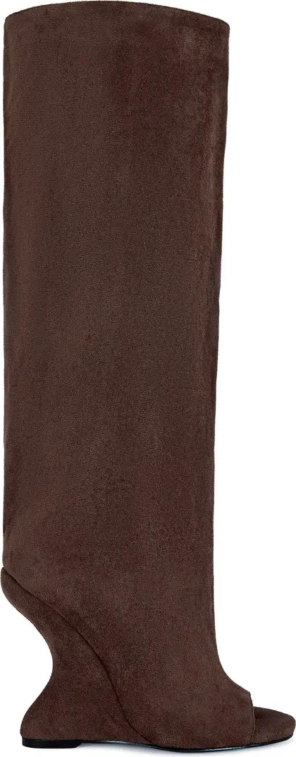 Vincent Knee High Open Toe Boot (Women) | Nordstrom