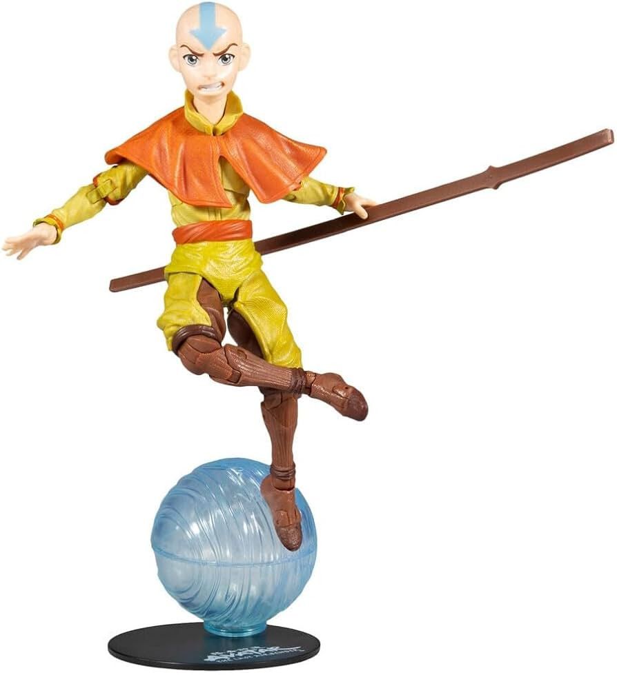 McFarlane Toys Avatar: The Last Airbender Aang 7" Action Figure with Accessories | Amazon (US)