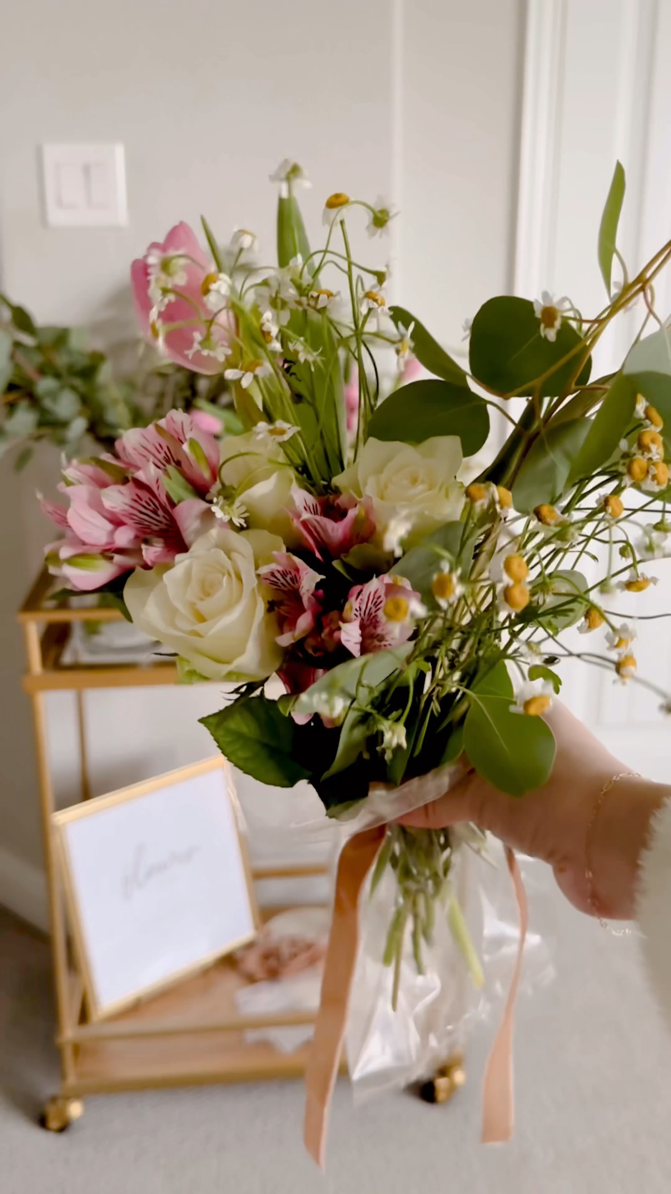 Flower bar cart idea. I linked similar items from Amazon to put together this simple idea for your next party!

#LTKHome #LTKWatchNow #LTKParties
