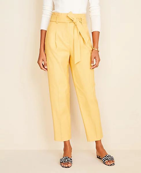 The Paperbag Belted Pant | Ann Taylor (US)