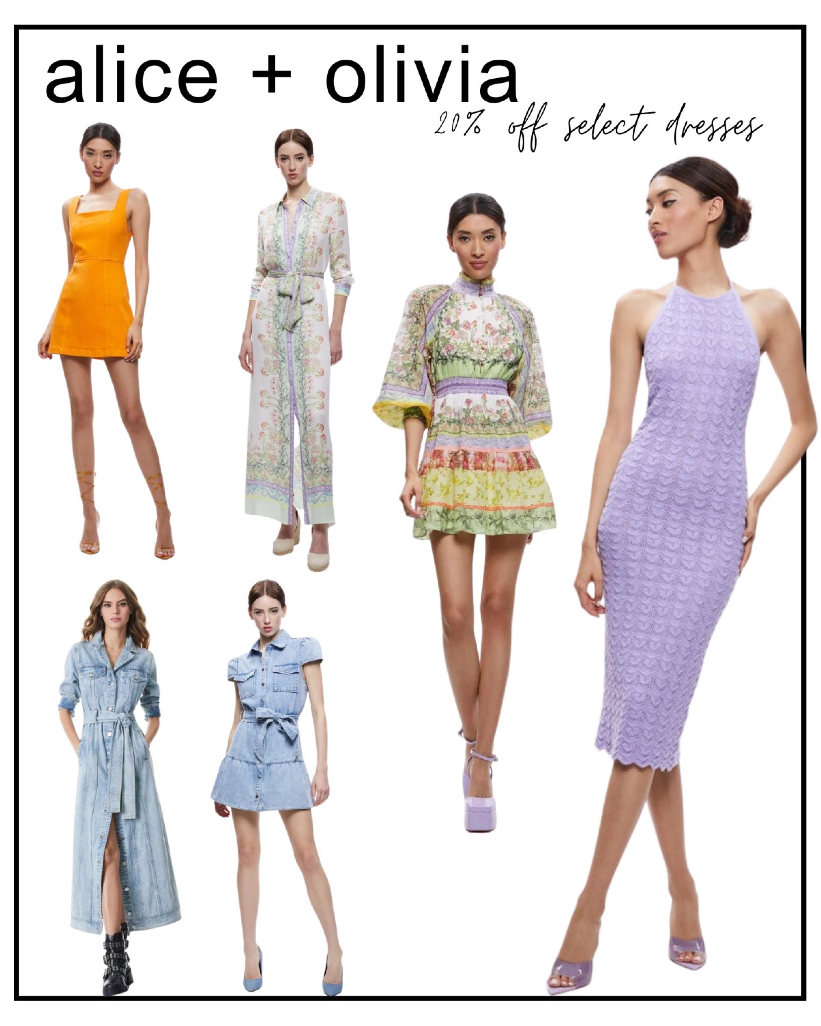 ALICE + OLIVIA 20% OFF SELECT DRESSES!!! Here are my top picks 🤩

#LTKsalealert #LTKSeasonal