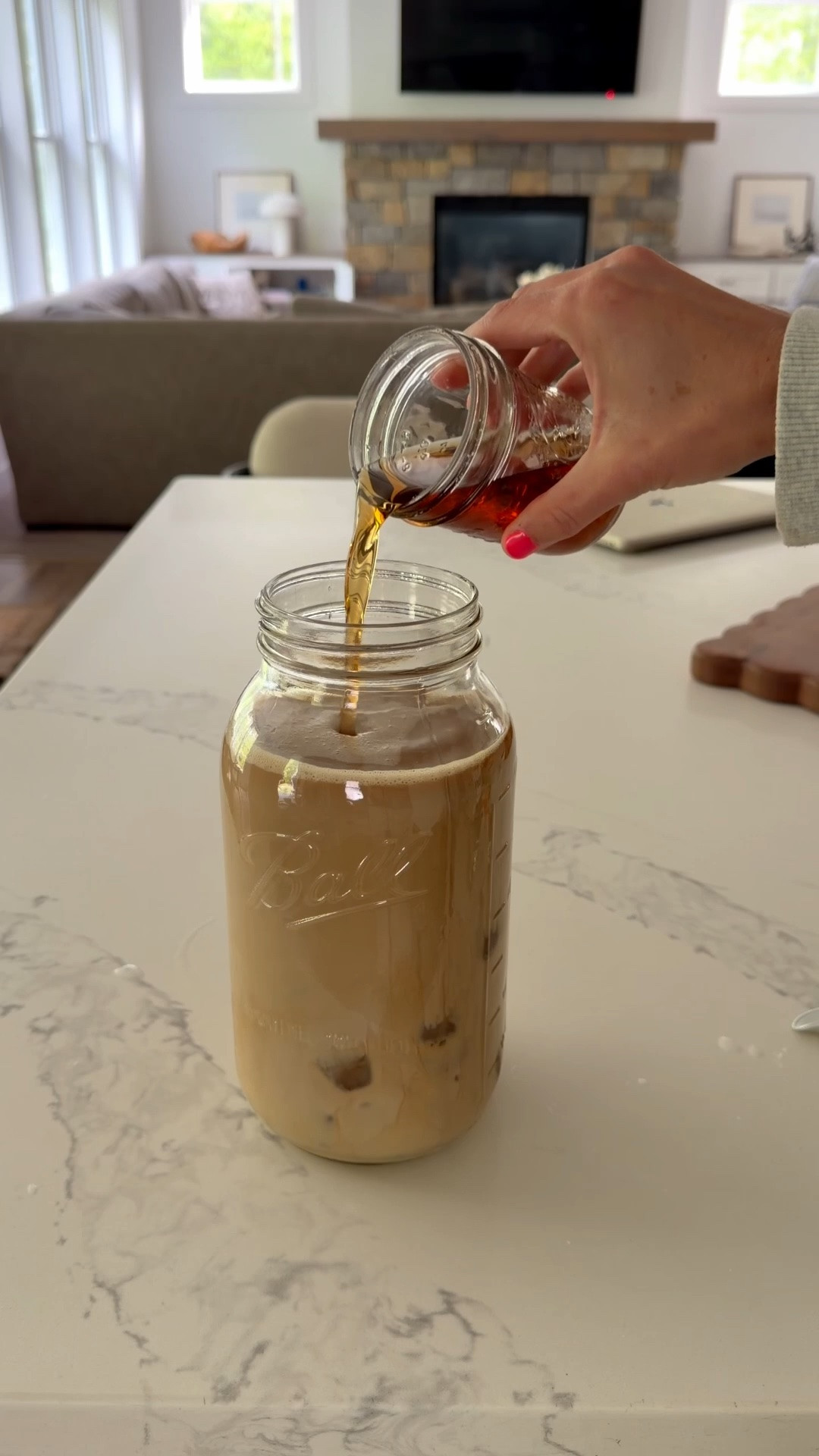 Created an iced latte to-go for the girls! PERFECTION!

#LTKmomlife #LTKselfcare #LTKfoodie