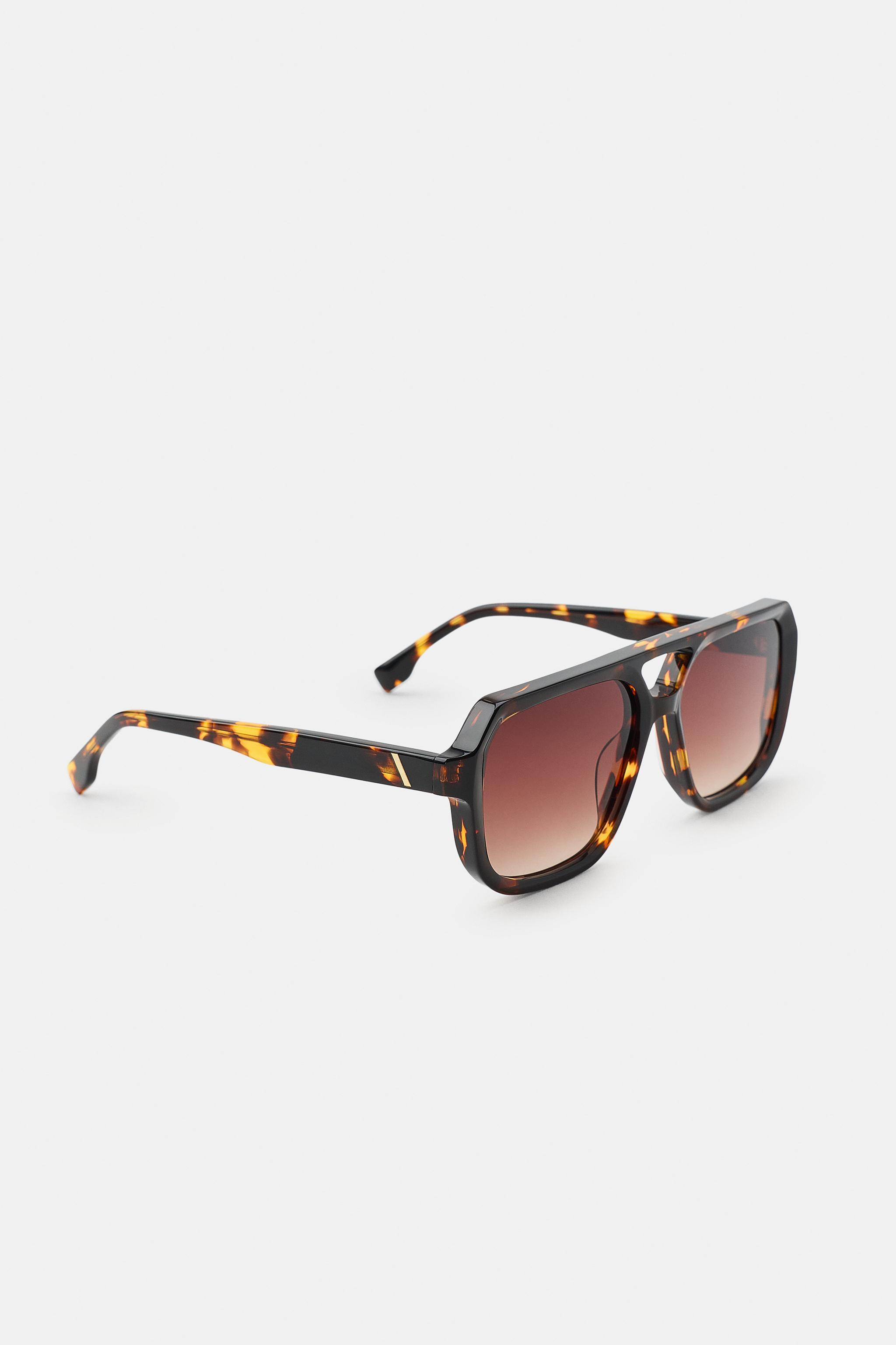AVIATOR ACETATE SUNGLASSES | Zara US