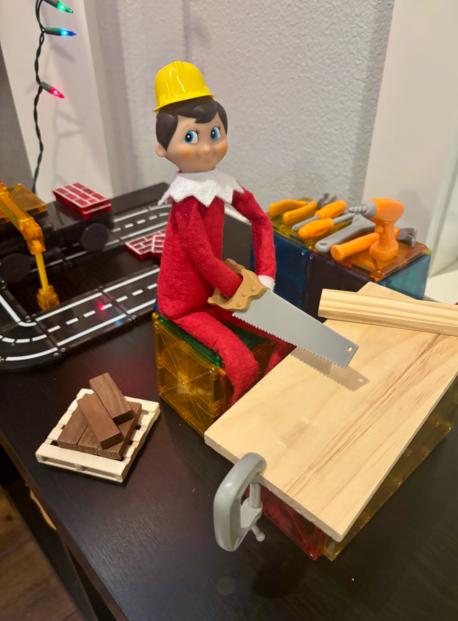 My boys loved our construction Elf on The Shelf today! This mini tools were the perfect addition. We use them for sensory play all the time  

#LTKHoliday #LTKKids #LTKFamily