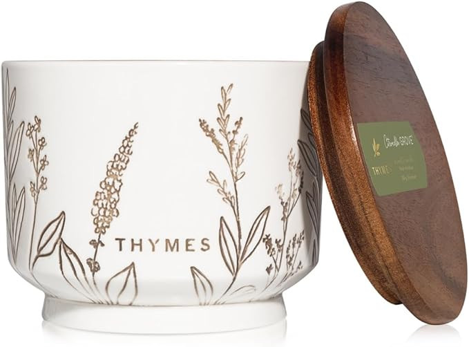 Thymes Citronella Grove - Outdoor Citronella Candles for Patio with Scent Notes of Olive Leaf & L... | Amazon (US)