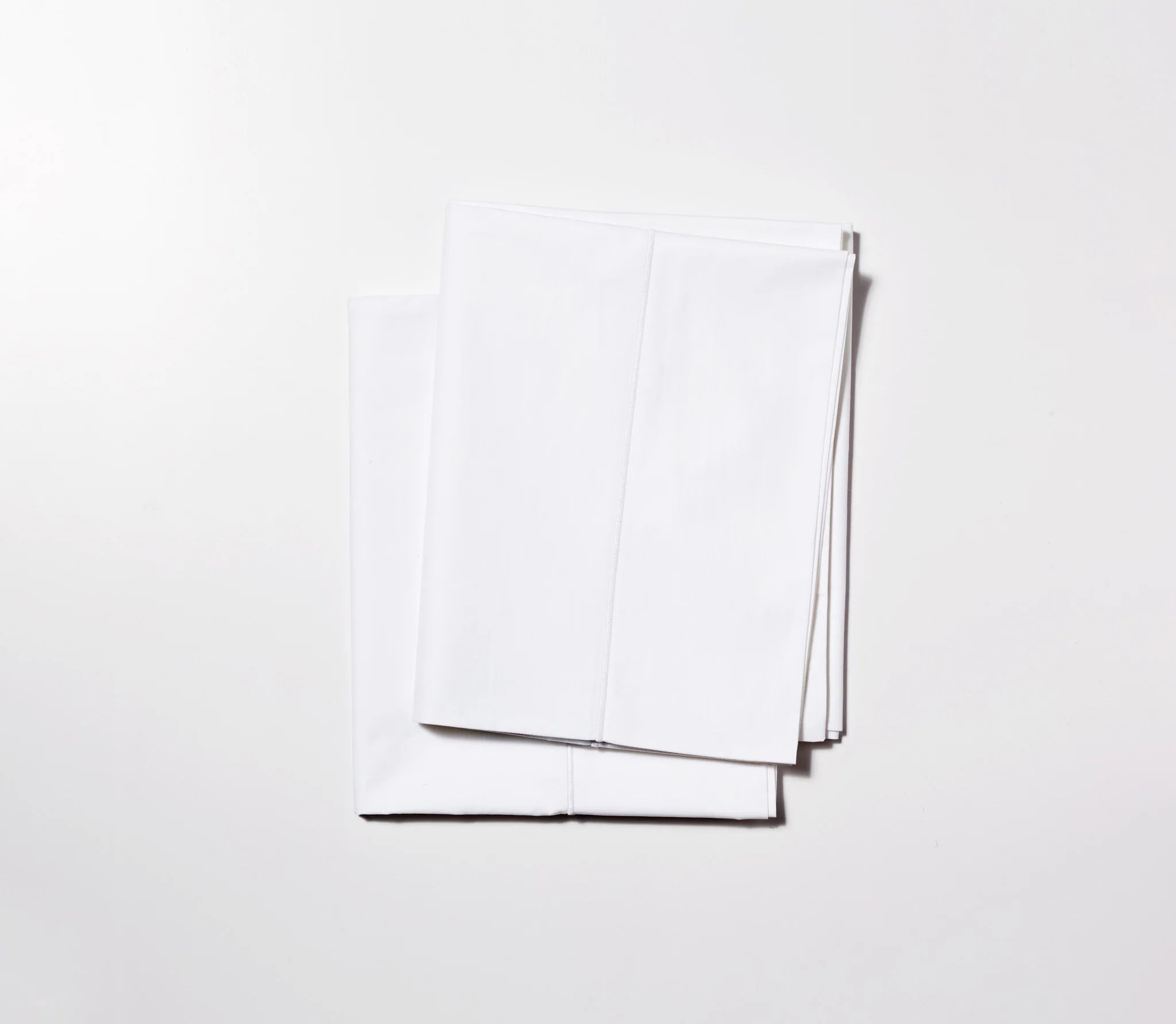 Percale Pillow Cases - Essential White - Standard - Snowe Home | Snowe