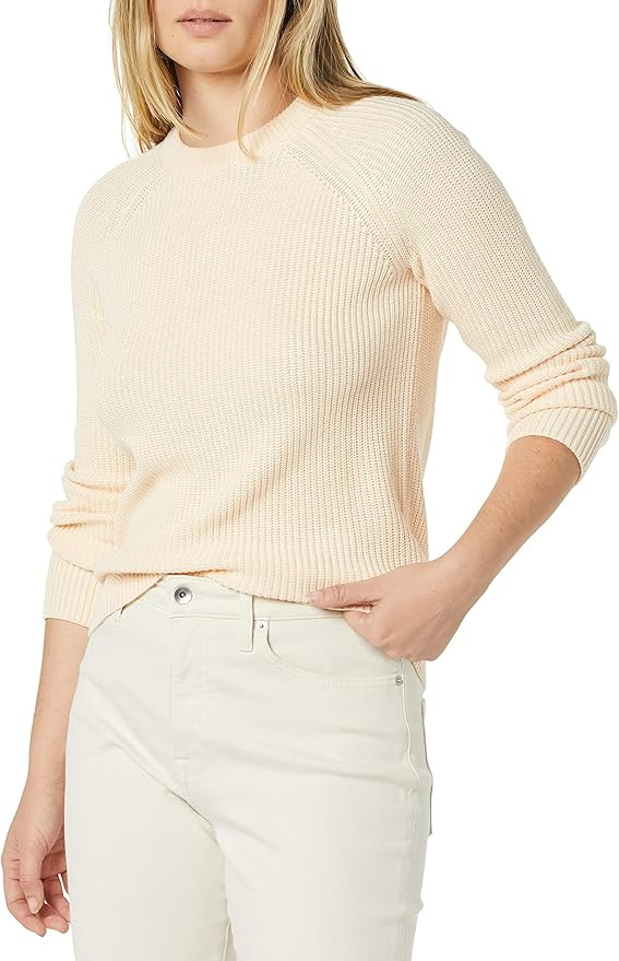 Amazon Aware Women's Rib Crew Neck Sweater | Amazon (US)