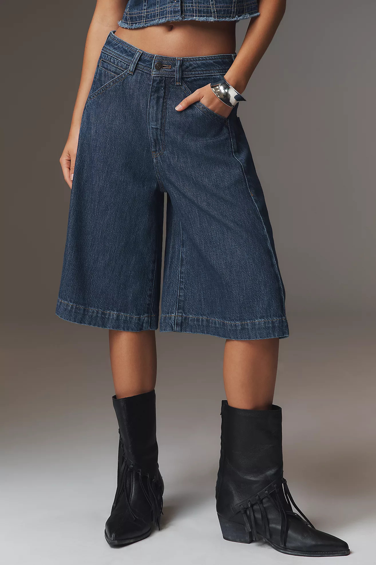 Pilcro Mid-Rise Culottes | Anthropologie (US)