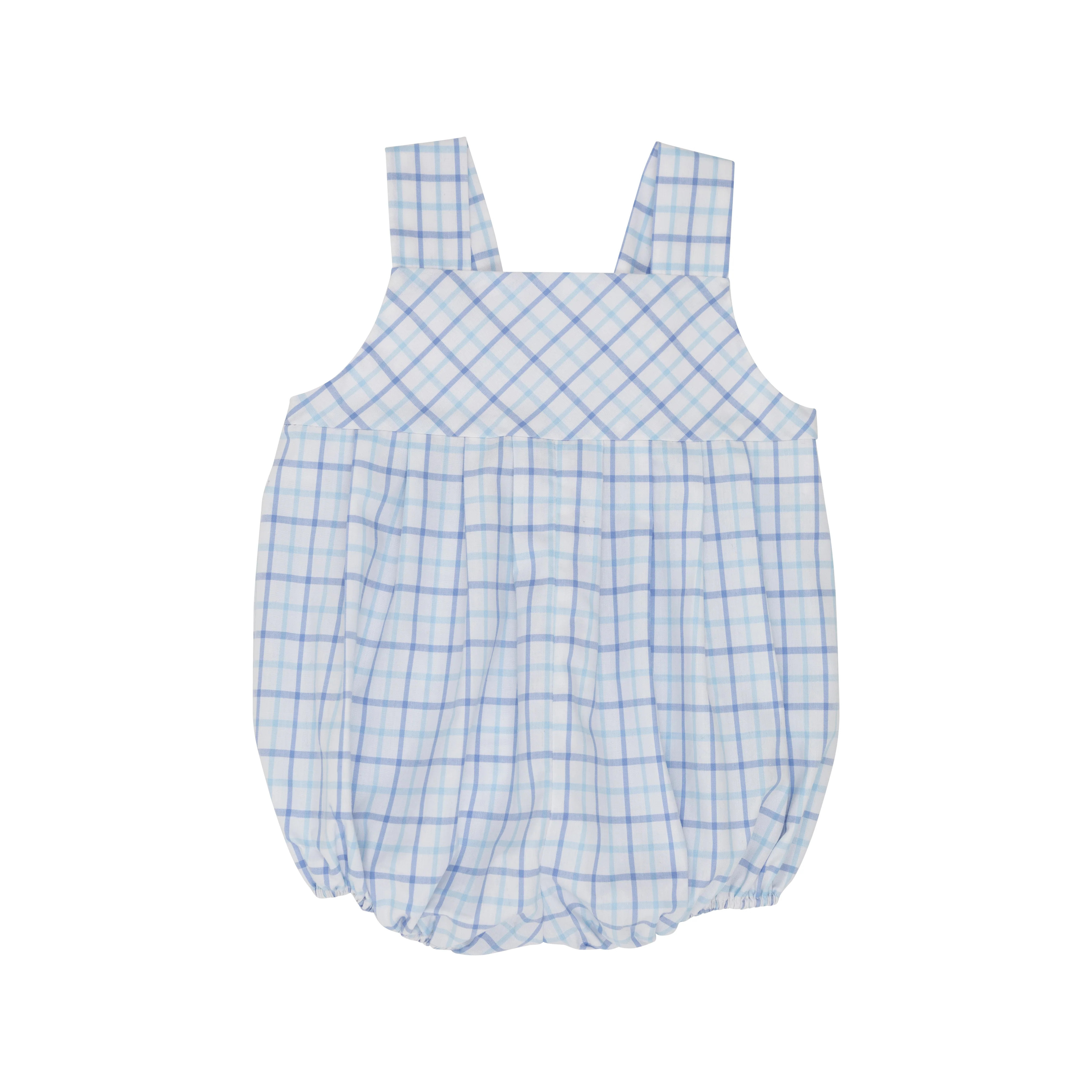 Branham Bubble - Park City Periwinkle Chandler Check | The Beaufort Bonnet Company