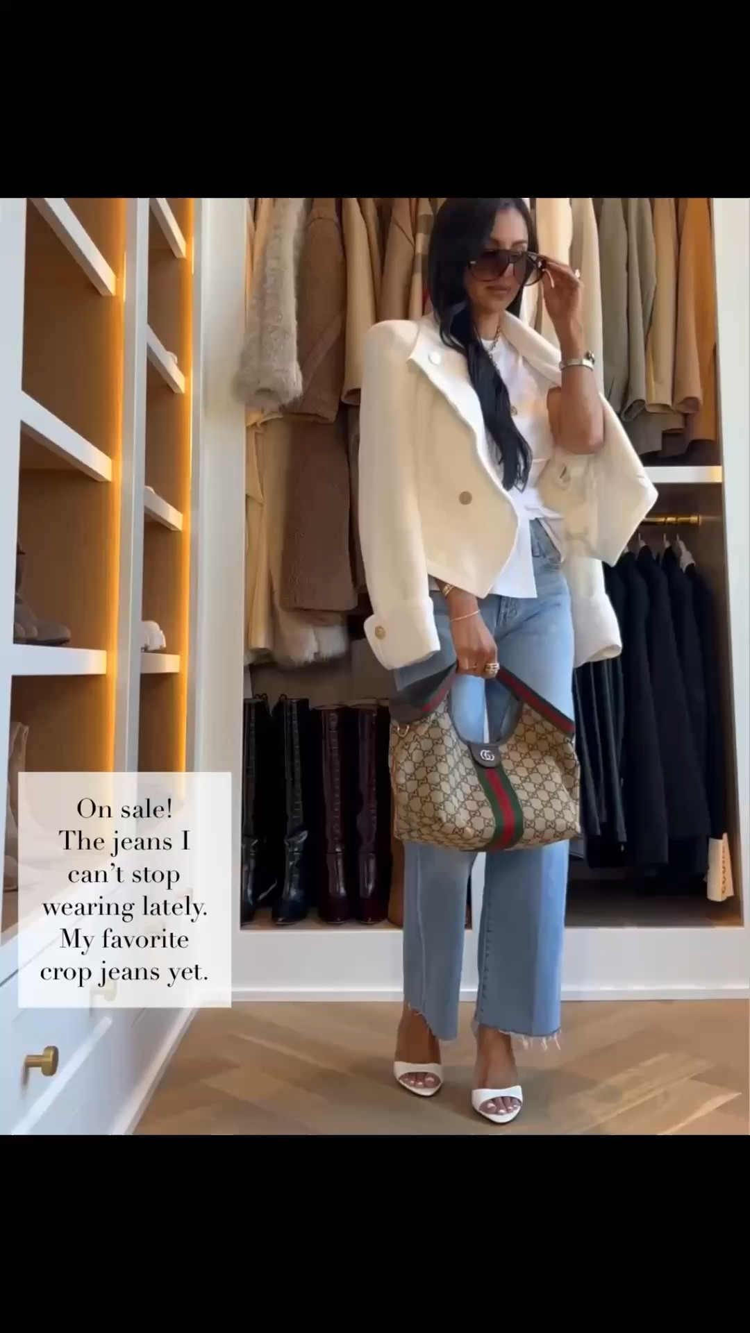 On sale, the jeans I cannot stop wearing lately. My favorite cropped jeans with the most flattering fit that feels effortless but still polished. They hit at just the right length and are so easy to style with everything from heels to sneakers, perfect for everyday, travel, or casual plans.

Mother Cropped Jeans – Wearing a size 23, runs TTS

MiaMiaMine cropped jeans women flattering denim high rise crop jeans everyday outfit ideas spring denim outfit chic casual style capsule wardrobe staple sale denim find designer denim on sale

#LTKPetite #LTKSaleAlert #LTKOver40