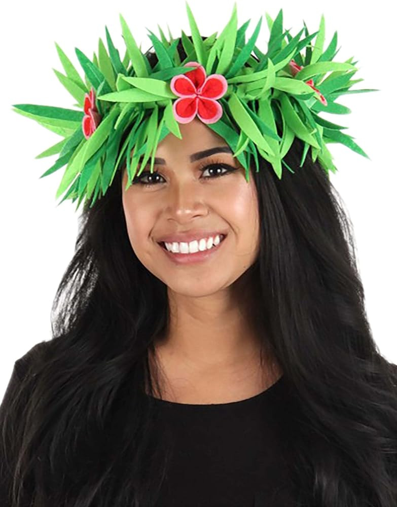 Disney Moana Flower Lei Crown Headband - Officially Licensed Costume Accessory | Amazon (US)