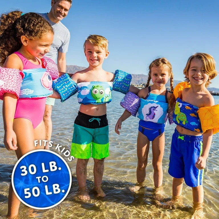 Puddle Jumper® Stearns® Original Kids Life Jacket Vest, Blue Fish | Walmart (US)