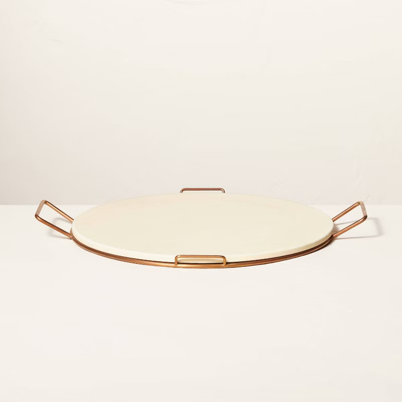 Pizza Stone with Metal Rack - Hearth & Hand™ with Magnolia | Target