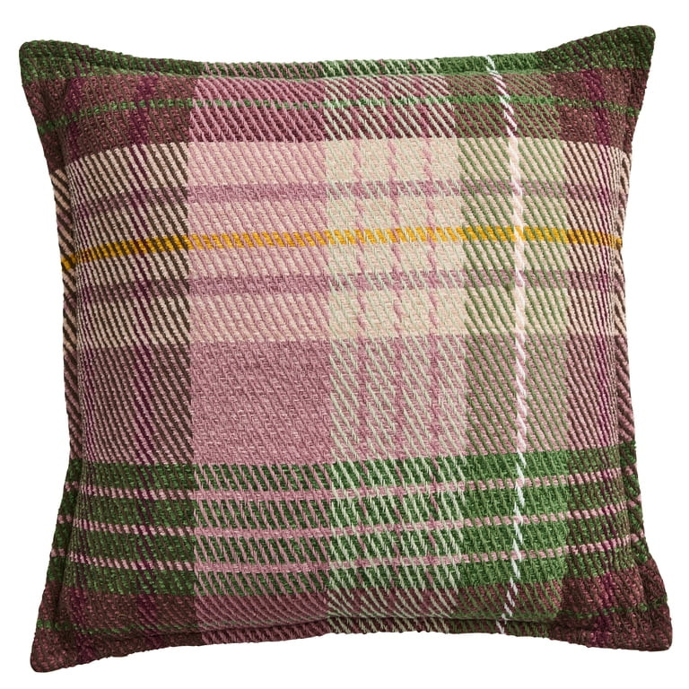 Better Homes & Gardens 18x18 Tartan Plaid Decorative Pillow | Walmart (US)