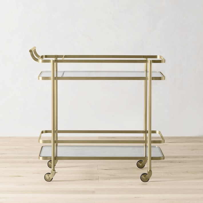 Truman Rectangular Bar Cart (32") | Williams-Sonoma