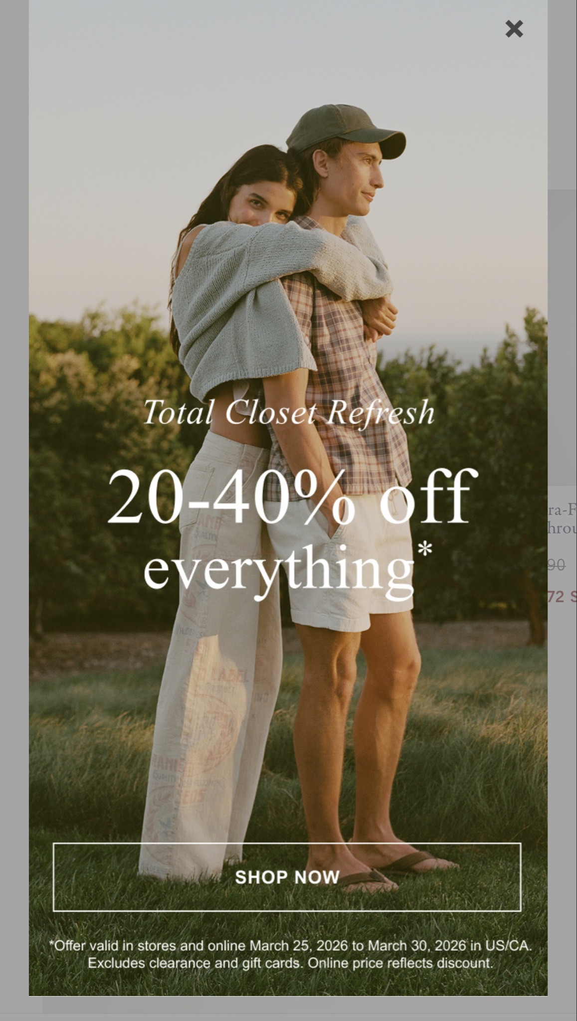 Abercrombie Sale!!!

It’s time for a closet refresh and you get 25-40% off the site!! 

#LTKOver40 #LTKMidsize #LTKSaleAlert