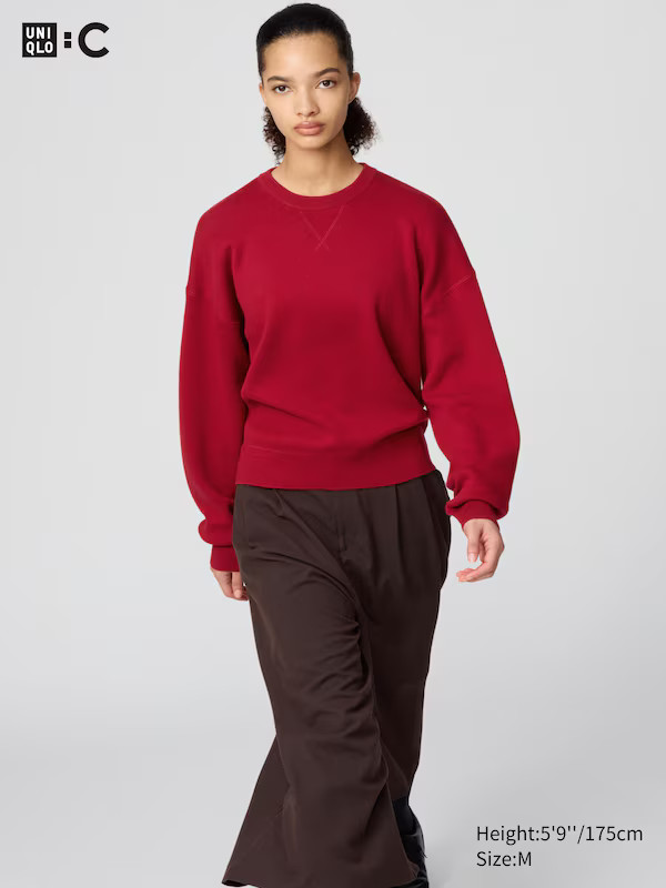 Smooth Cotton Crew Neck Jumper | UNIQLO (UK)