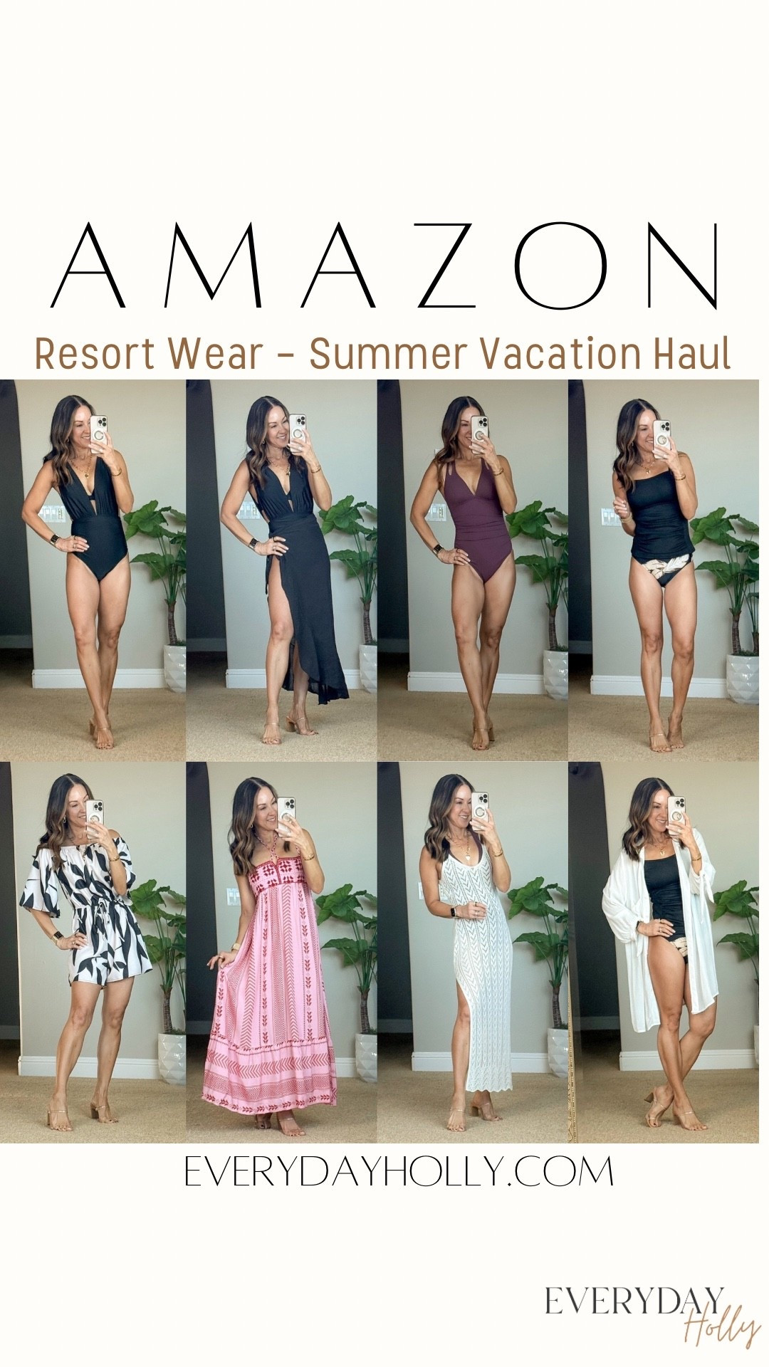 ☀️Mom approved summer beach vacation outfits! Save for later if you are not quite ready for resort wear 🏖️


Tummy control swimsuits in both one piece and two piece styles. Love a good tankini! My favorite sarong cover-up and a gorgeous crocheted cover-up dress! I also included one of my go two dresses and a cute romper!

For reference: I’m 5’1, 109lbs. 
Everything is unaltered 


#LTKOver40 #LTKTravel #LTKFindsUnder50