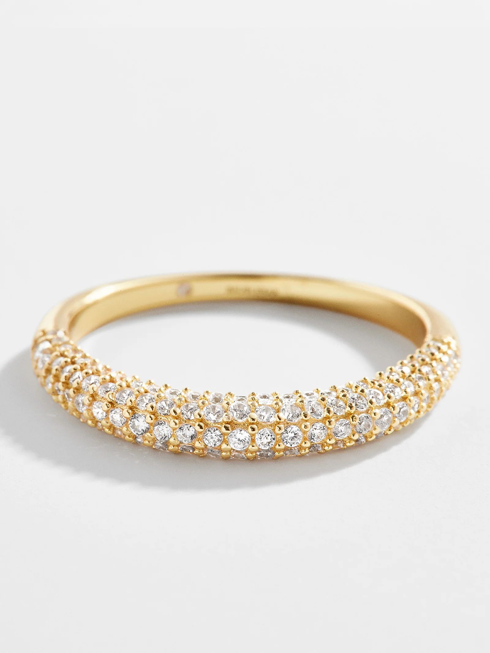 Pavè Maro 18K Gold Ring | BaubleBar (US)