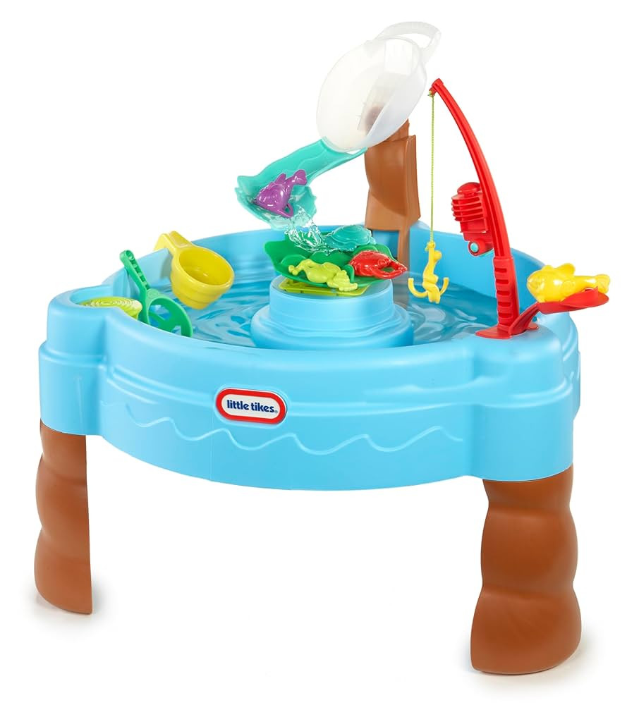 Little Tikes Full Set Water Table Fish 'n Splash - Full Set w/Toys & Fishing Set | Amazon (US)