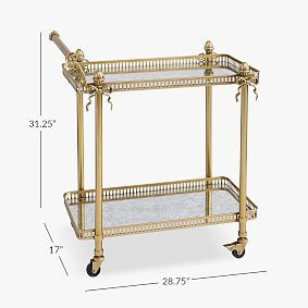 LoveShackFancy Beauty Cart (29"x31") | Pottery Barn Teen